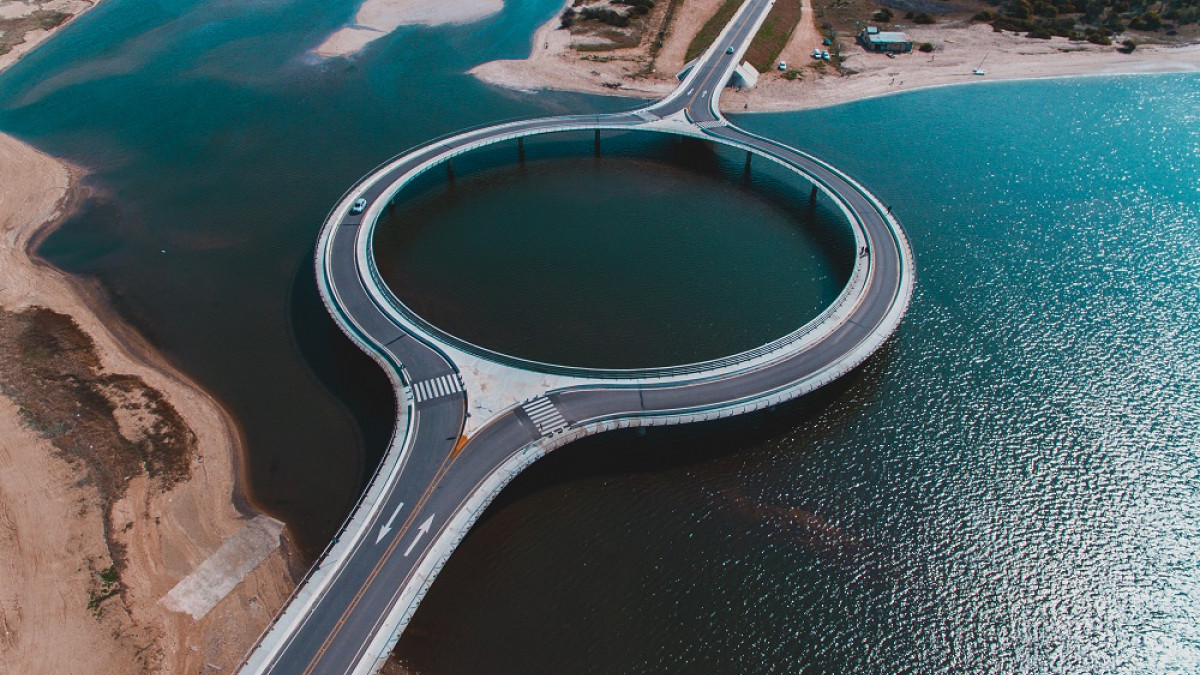 Accesos al Puente Laguna Garzón