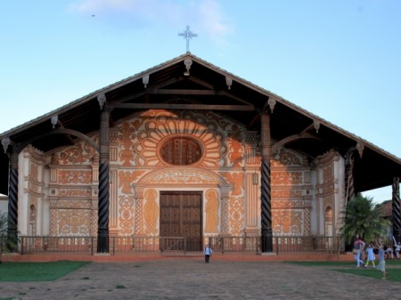 Igreja Jesuíta de Concepción, em Chiquitos, Bolívia